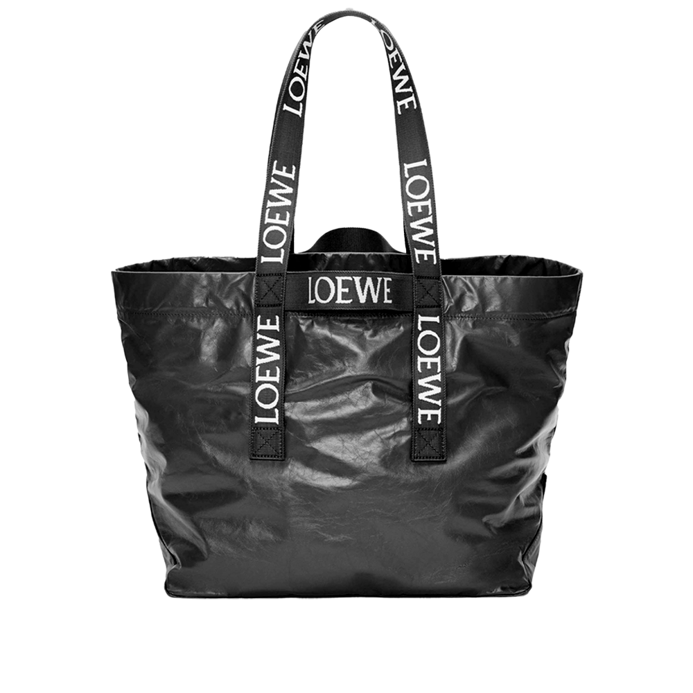 Loewe Fold Shopper - Black