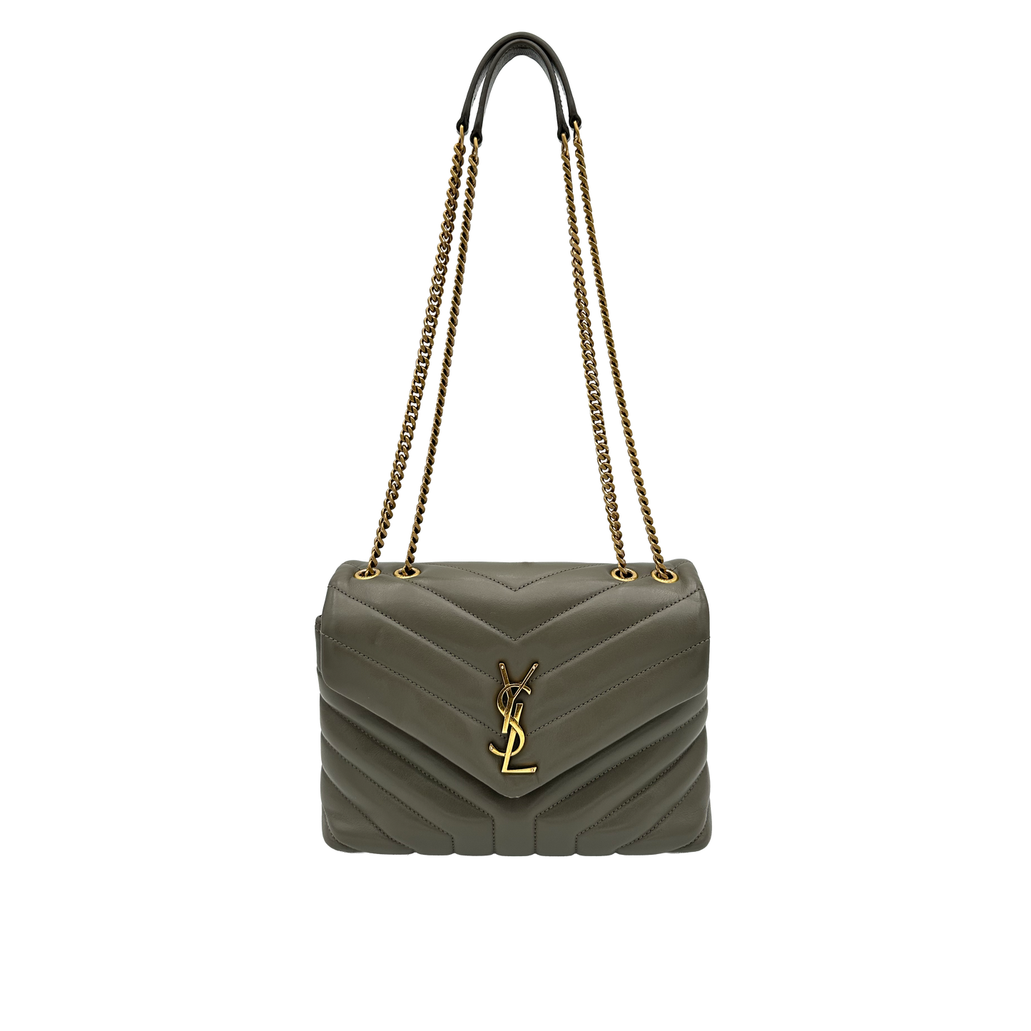 Saint Laurent Lou Lou - Khaki