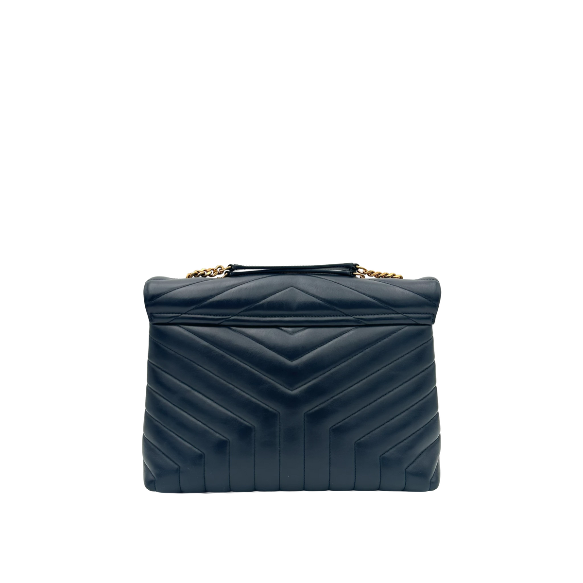 Saint Laurent Medium Lou Lou - Blu navy