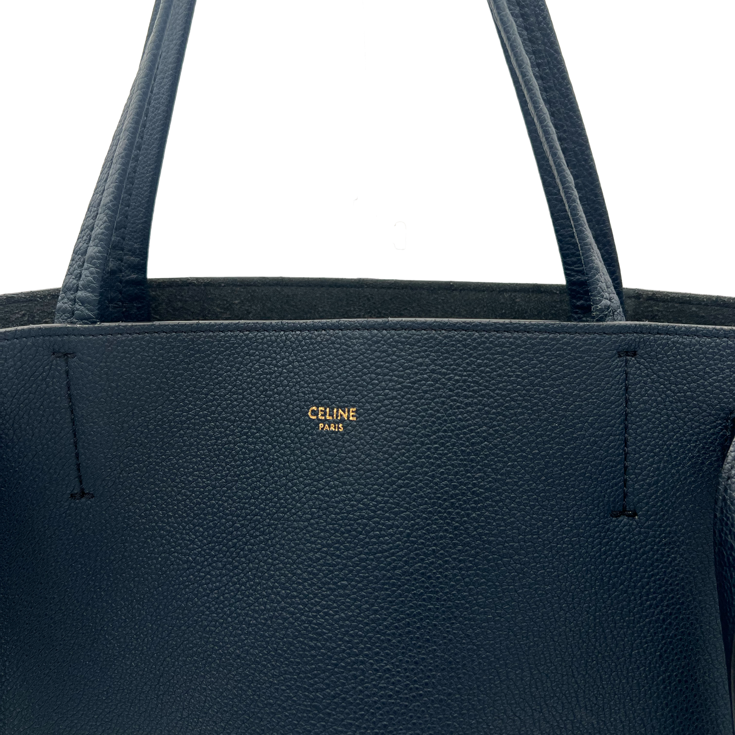 Celine Medium Phantom Cabas - Navy 