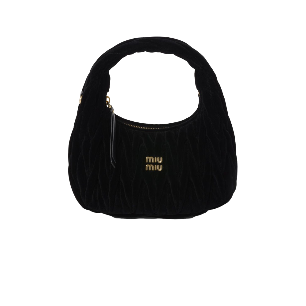 Miu Miu Wander petit modèle - Satin noir