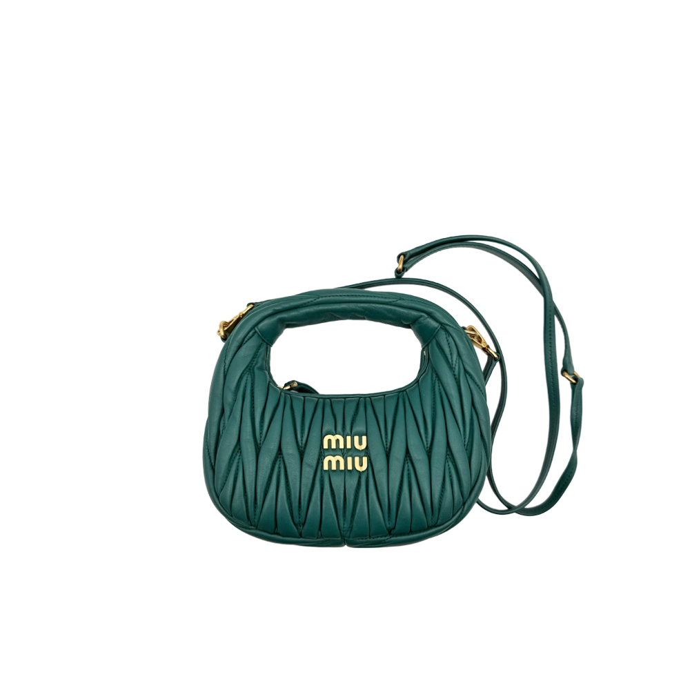 Miu Miu Wander Super Mini - Lagune