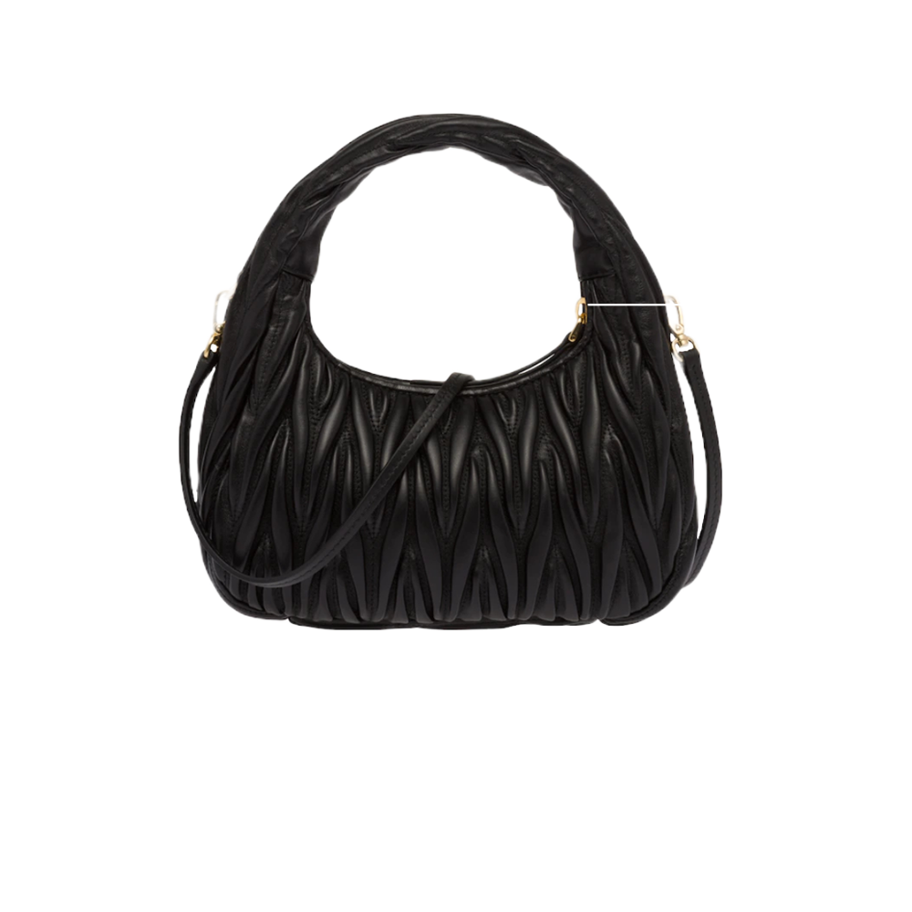 Miu Miu Wander moyen - Noir