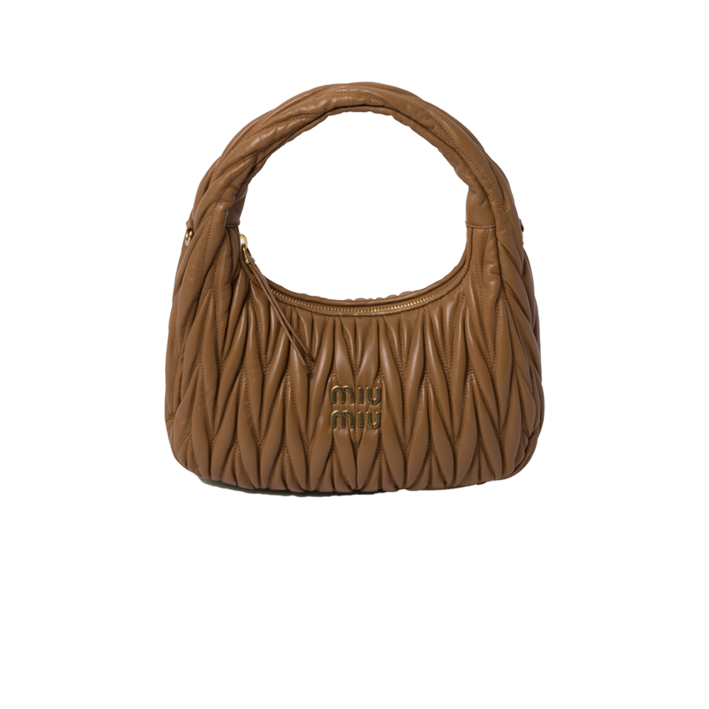 Miu Miu Small Wander - caramel
