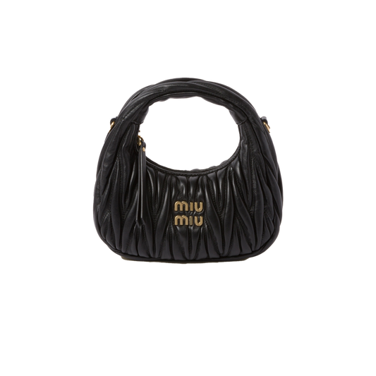 Miu Miu Wander Super Mini - Black