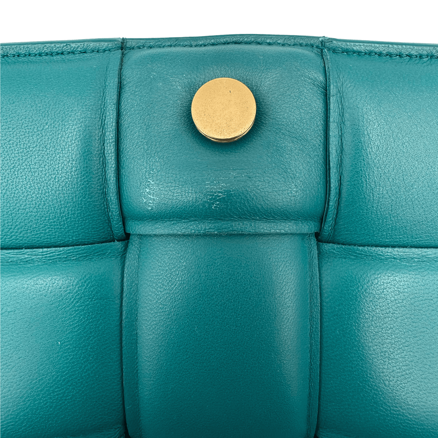 Bottega Veneta Padded Cassette - Bluegreen 