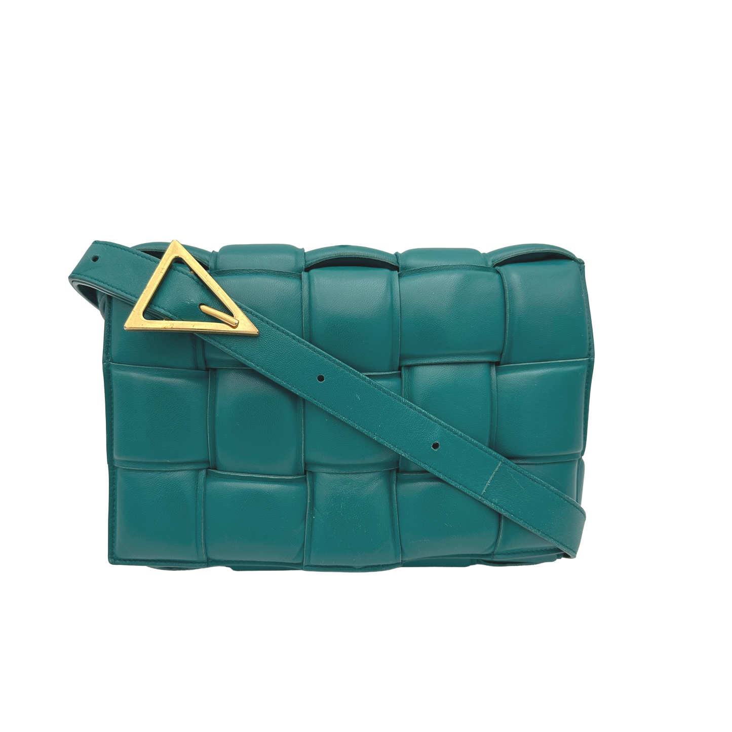 Bottega Veneta Padded Cassette - Bluegreen 