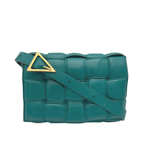 Bottega Veneta Padded Cassette - Bluegreen 