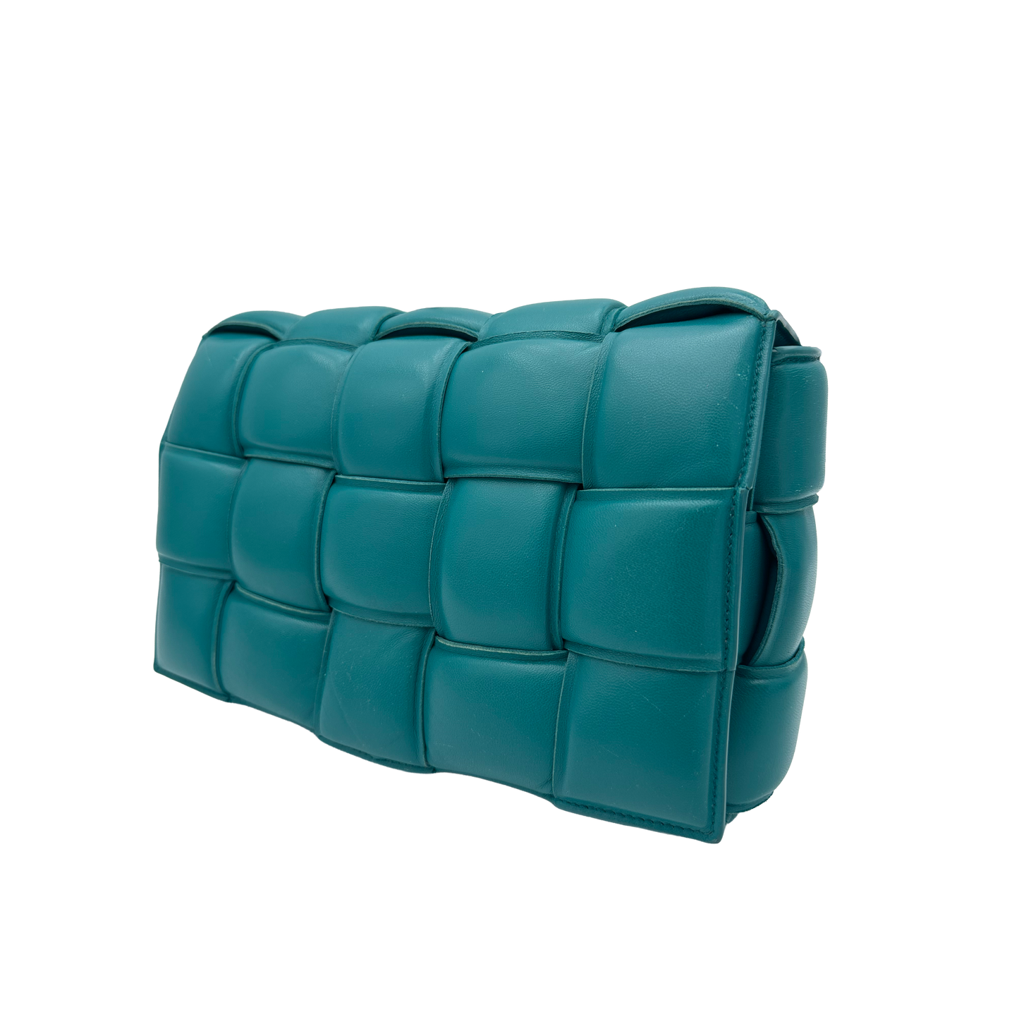 Bottega Veneta Padded Cassette - Bluegreen 