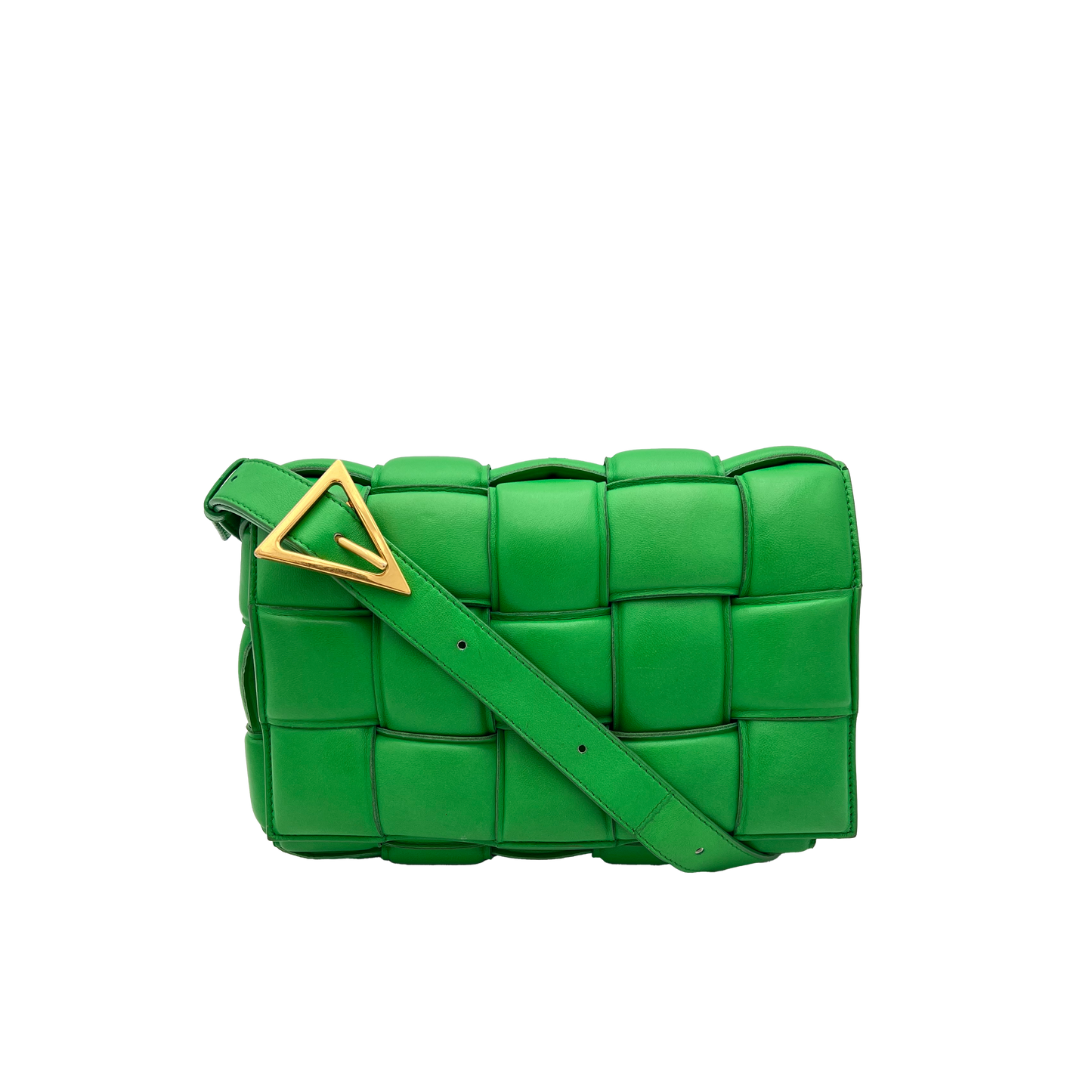 Bottega Veneta Padded Cassette - Grass