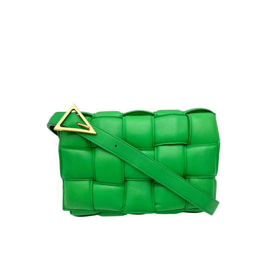 Bottega Veneta Padded Cassette - Grass