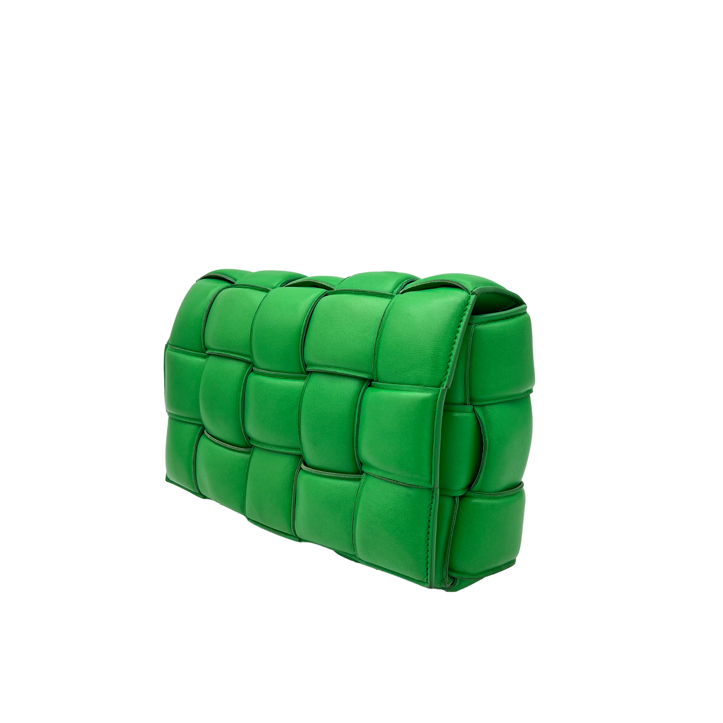 Bottega Veneta Padded Cassette - Grass