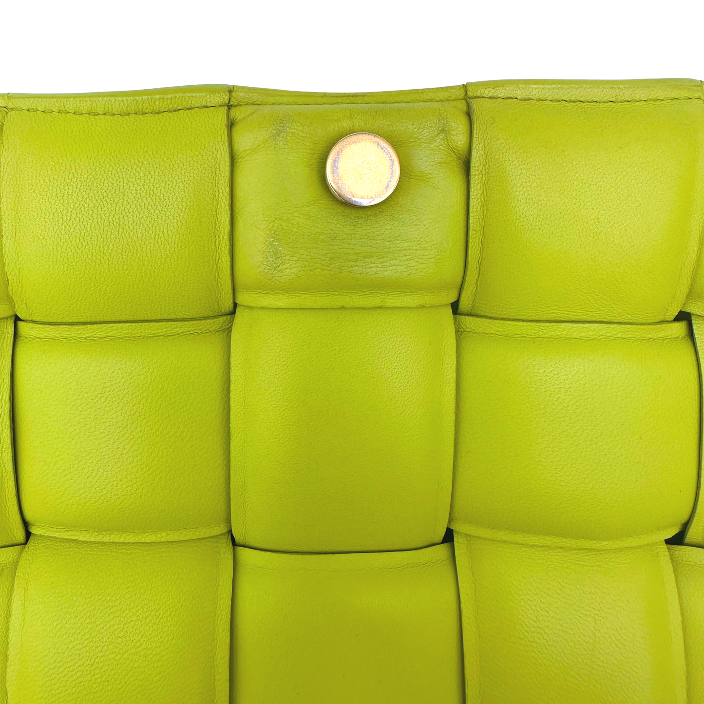 Bottega Veneta Padded Cassette - Kiwi