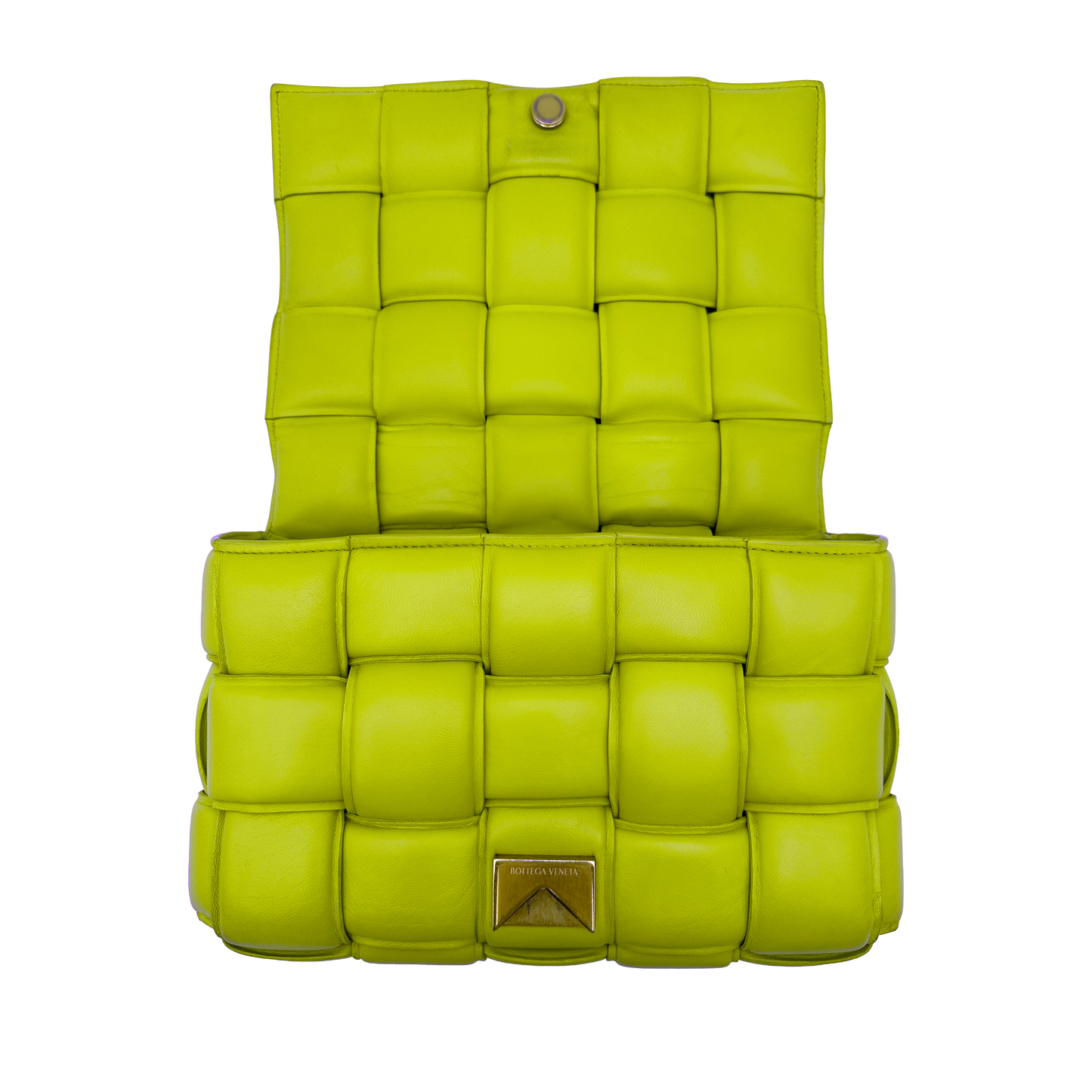 Bottega Veneta Padded Cassette - Kiwi