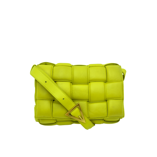 Bottega Veneta Padded Cassette - Kiwi