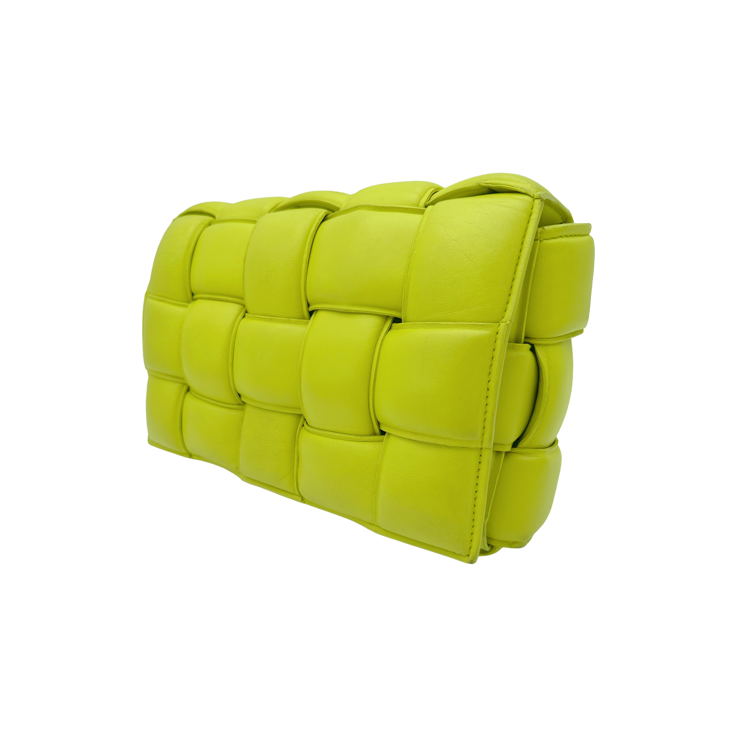 Bottega Veneta Padded Cassette - Kiwi