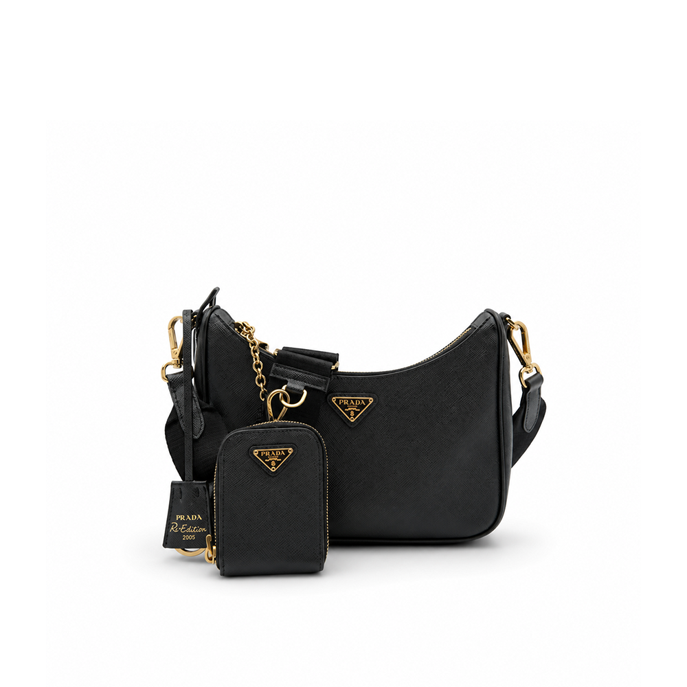 Prada Leather Chain - Black