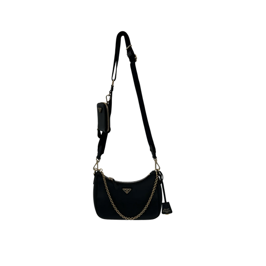 Prada Leather Chain - black