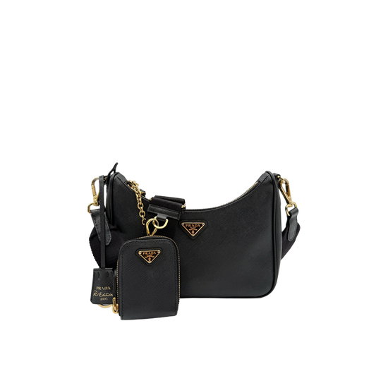 Prada Leather chain - black