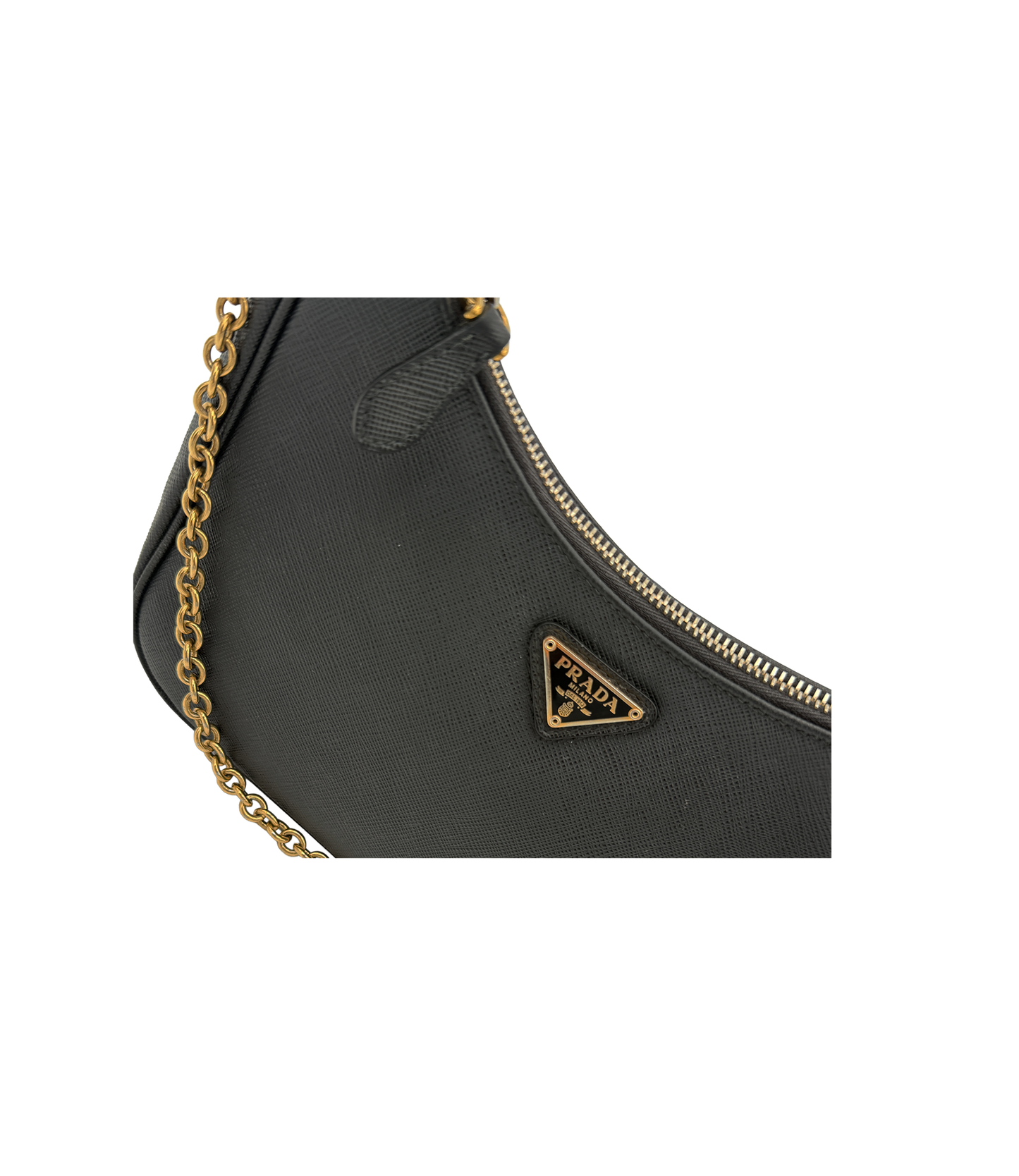 Prada Leather Chain - Black