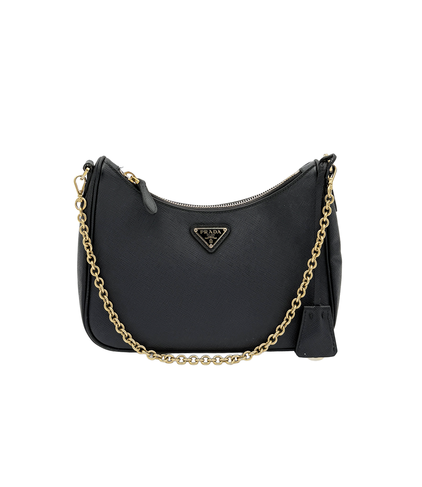Prada Leather Chain - Black