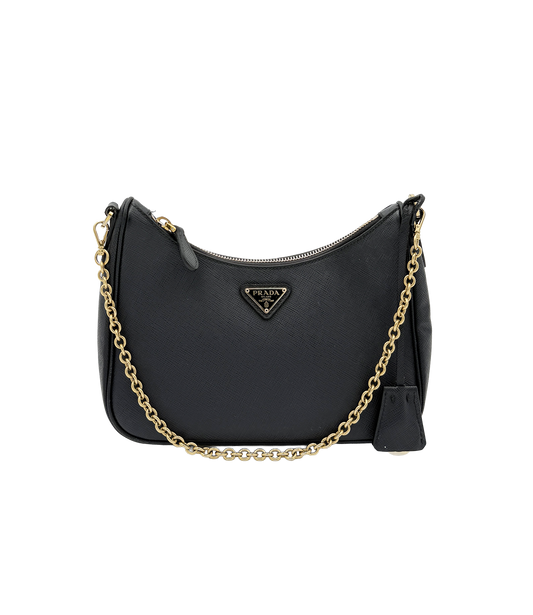 Prada Leather Chain - Black