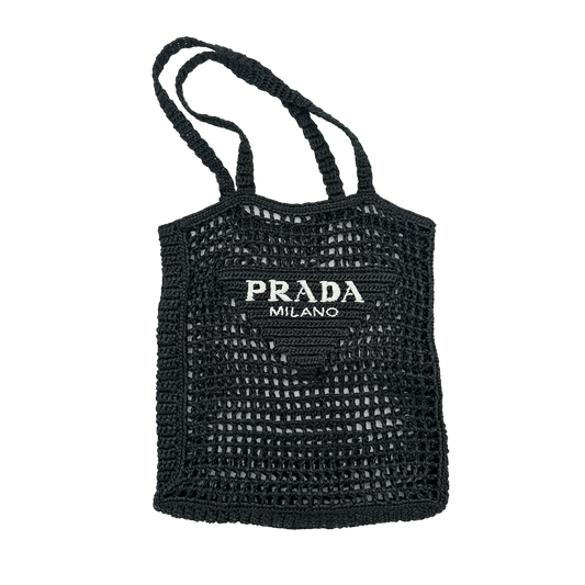 Prada Raffia - Black
