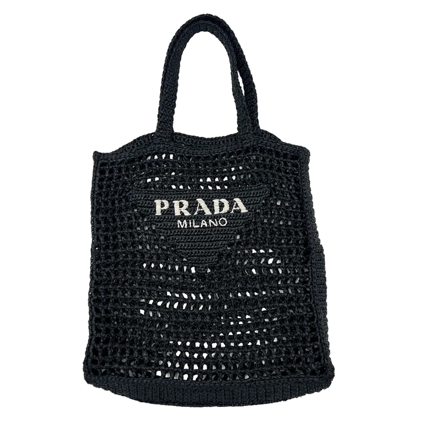 Prada Raffia - Noir