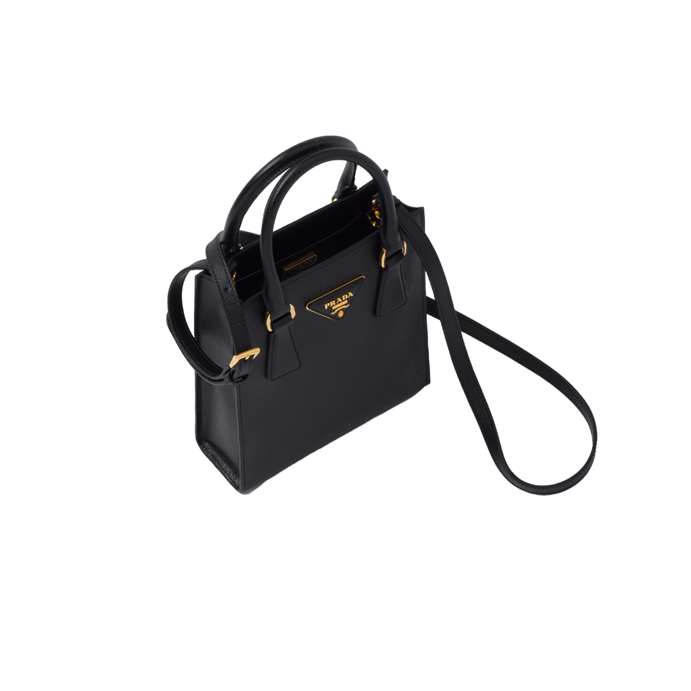 Prada Leather Tote Mini - Black