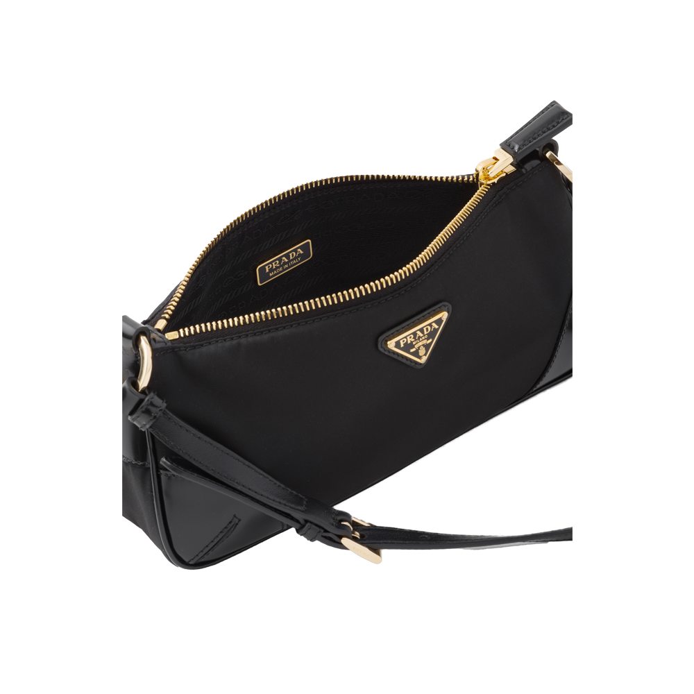 Prada Re-Edition 2002 Shoulder Bag Chain - Black