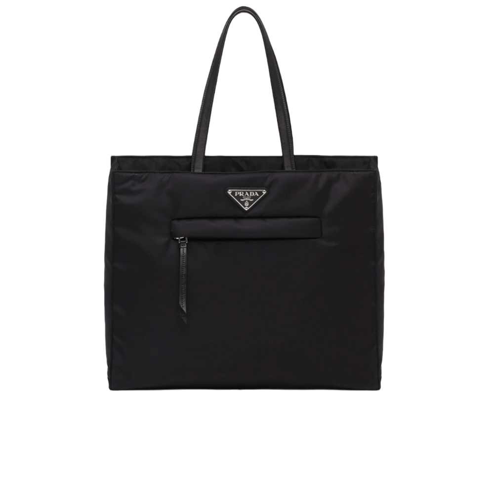 Prada Nylon Shopper - Black