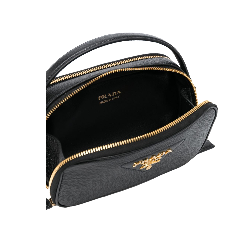 Chaîne en cuir Prada - Noire