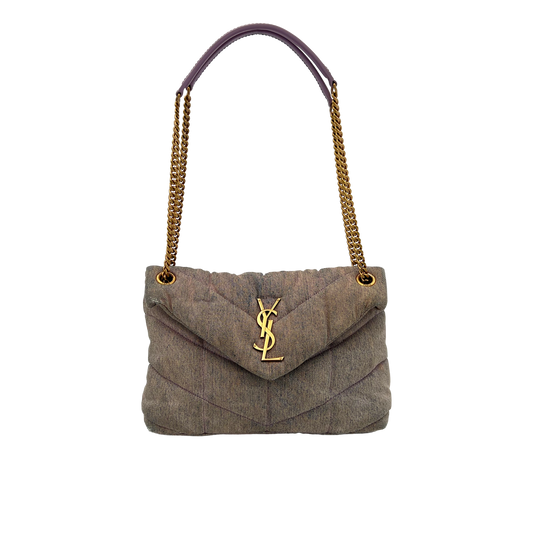 Sac matelassé Saint Laurent - Violet