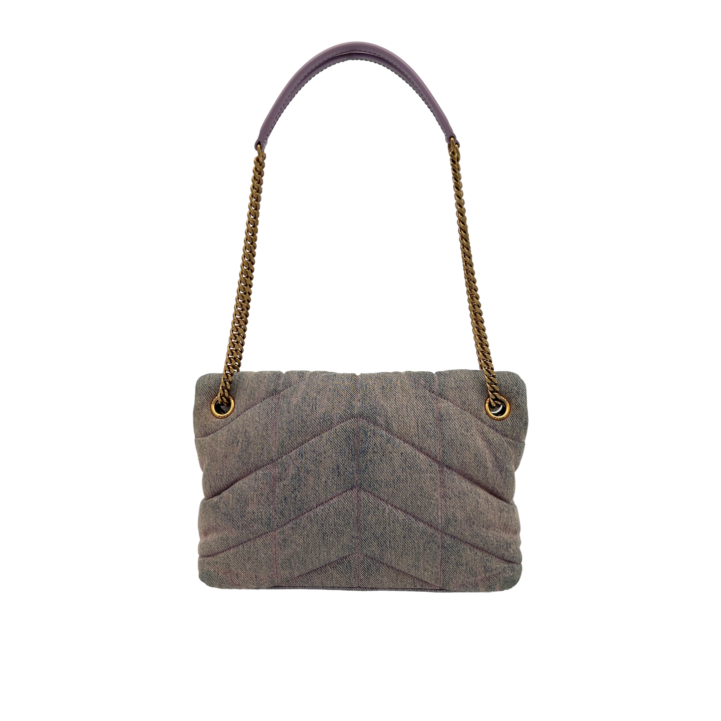 Sac matelassé Saint Laurent - Violet