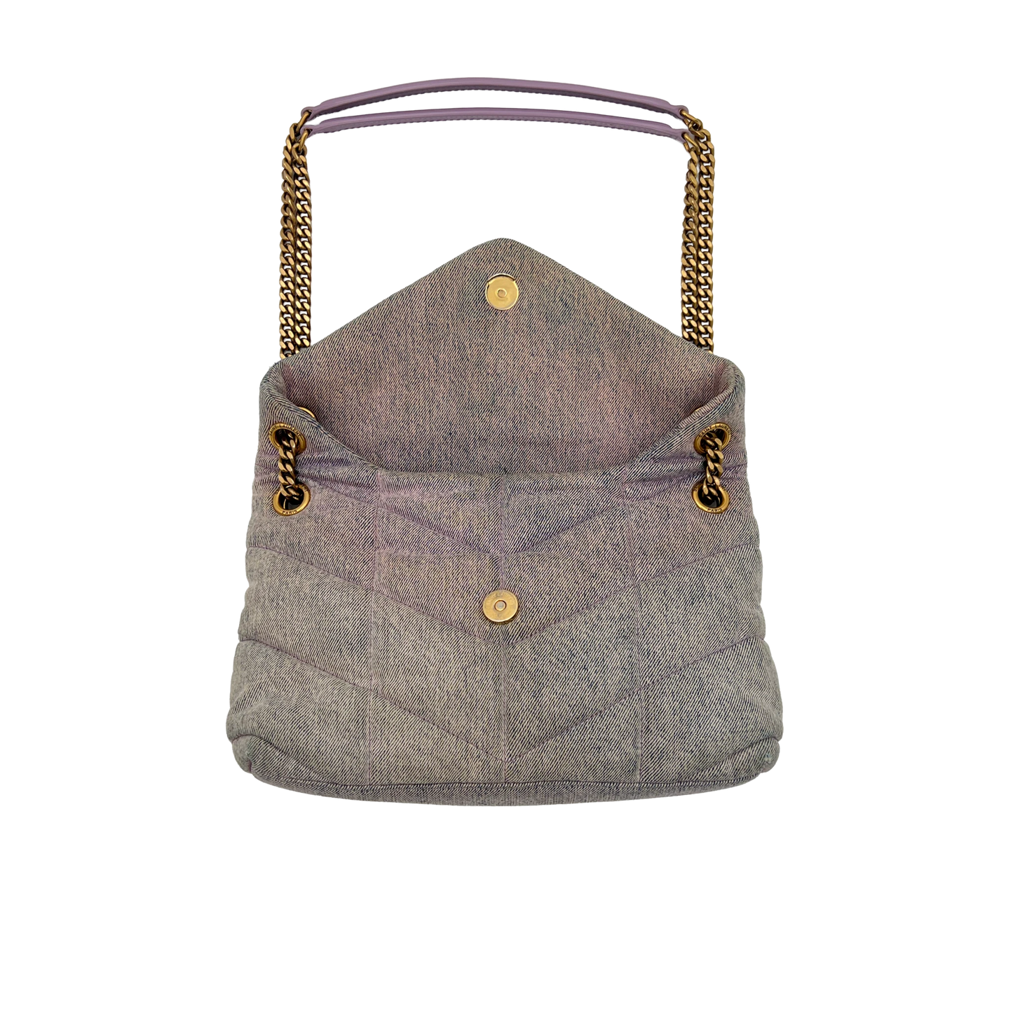 Sac matelassé Saint Laurent - Violet