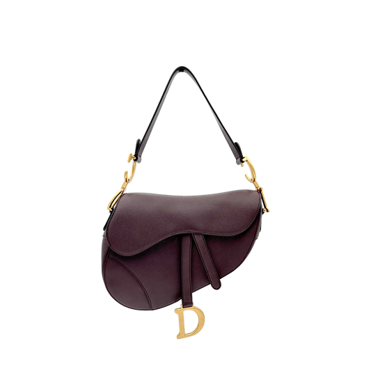 Dior Saddlebag -  Brick Bordeaux