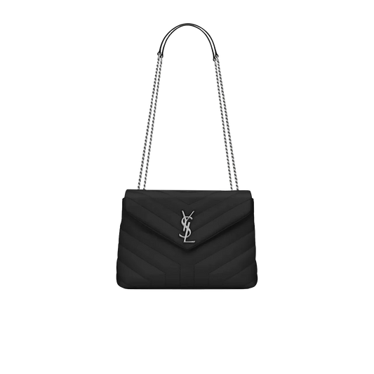 Saint Laurent Lou Lou - Black/Silver