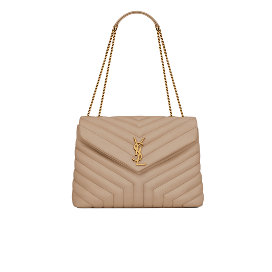 Saint Laurent Lou Lou Medium - Beige
