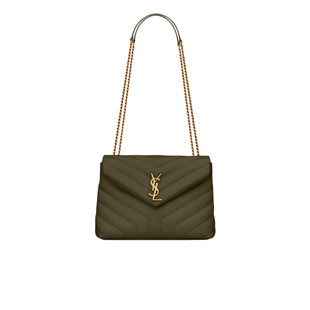 Saint Laurent Lou Lou - Khaki