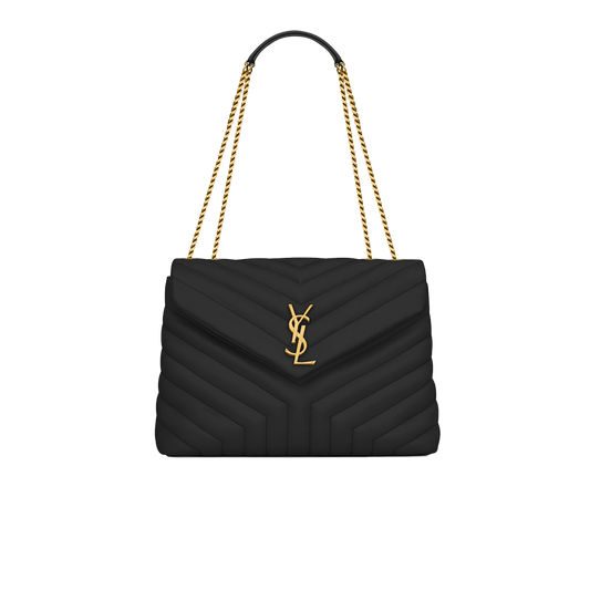 Saint Laurent Medium  Lou Lou - Black