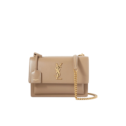 Saint Laurent Sunset Small - Beige