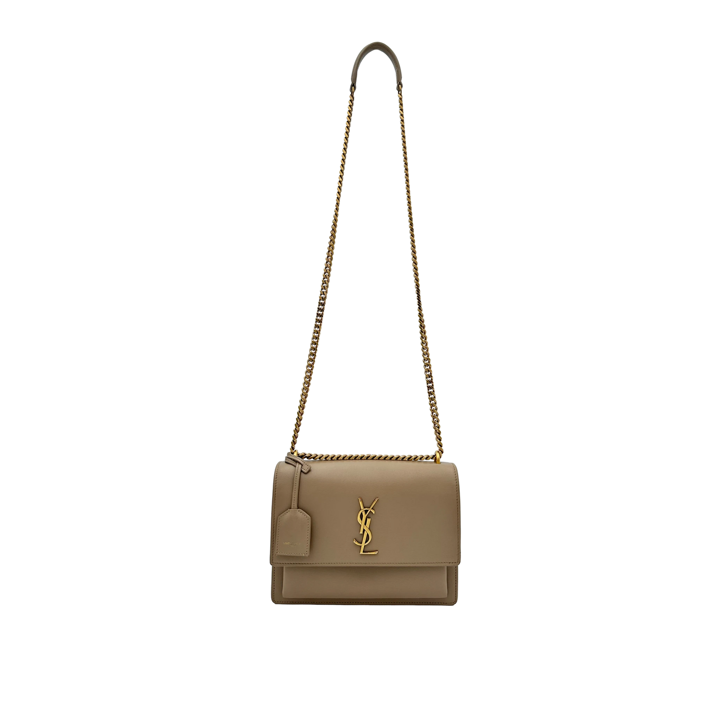 Saint Laurent Sunset Small - Beige