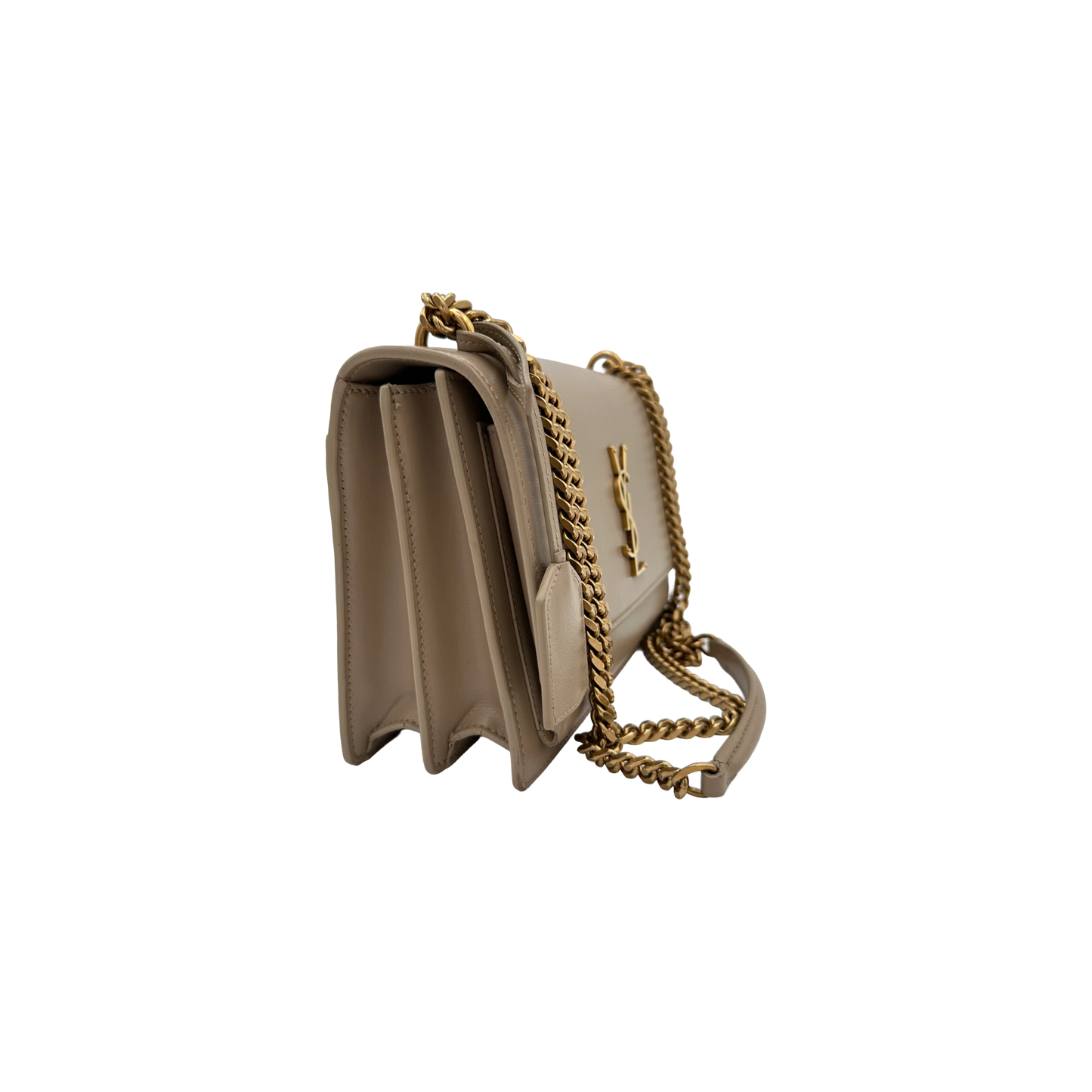 Saint Laurent Sunset Small - Beige